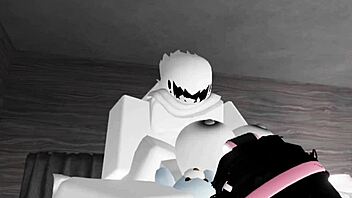 Roblox condo ghosts fuck wildly in hentai anime