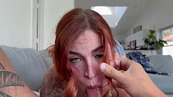 Sneaky stepsister caught me jerking off in bath