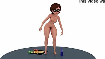 naked helen parr shows big tits