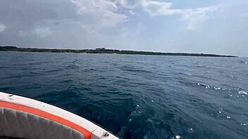 Damn! Big Tits Milf Melani Latina Gets Hardcore Fucked on Yacht!