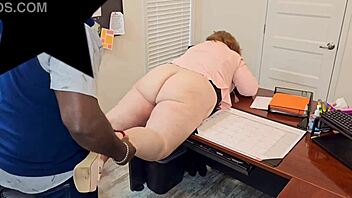 My boss caught me cheatin’, ssbbw pov ass worship, huge butt, damnit