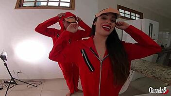 Bastidores da gravação da novinha anne bonny - big bambu - higor negrao - binho ted - bettohfitness