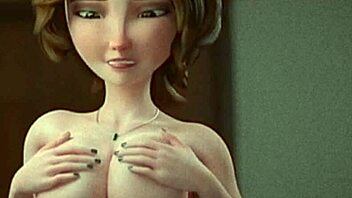 Aunty Cass loves dicks in Big Hero 6 anime