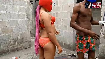 Redhead Mature Stepmom Sucks And Fucks Stranger's Big Black Cock In Hidden Upstairs