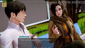 academy 230 brings hentai fun in anime game style.