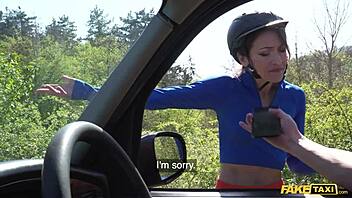 i fucked the sexy cyclist in the taxi