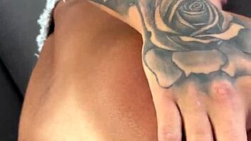 incredible anal pounding with massive creampie spilling from brazilian beauty's hole