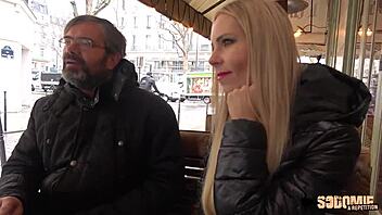 Blonde Florane Gets Offered To A Stranger For Anal