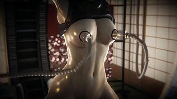 i experience jessie rasberry in the sex machine for intense orgasms