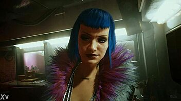 Evelyn Parker in Wild Hammer Club Sex Scene from Cyberpunk 2077