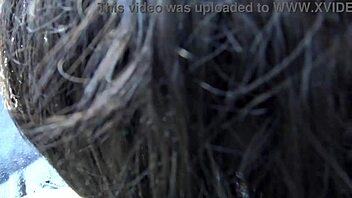 Hot Wife Sucks Big Black Cock Outdoors!