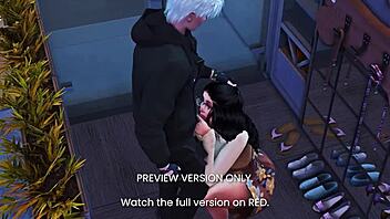 playful 3d hearts preview