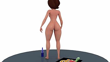 naked helen parr shows big tits