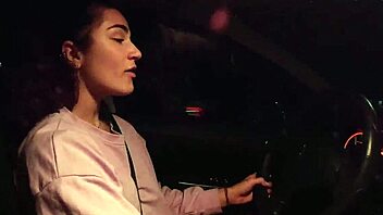 My step-brother plays with me using Lovense control in public outdoor fun.