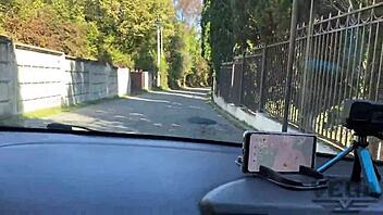 whore lost in forest, strangers cum in all holes