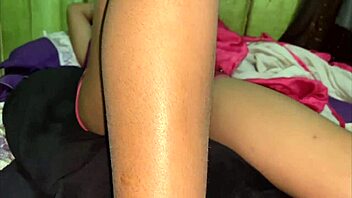 Cumming in brunette's tight ass