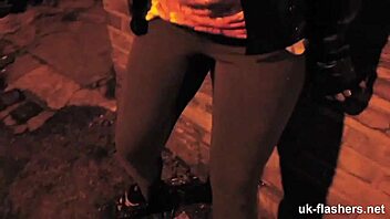 British gay's outdoor exhibition of pleasure in stockings