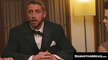 Johnny Ford and Michael Boston in Intense Bareback Orgy