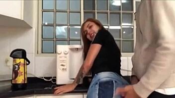 naughty delivery guy tricks customer with card issue