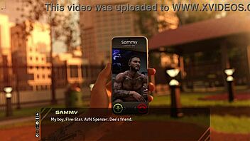 Stunning long haired brunette discusses old days in taboo hentai 3d game