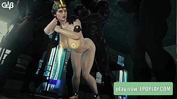 Milf takes turns with boys on her holes