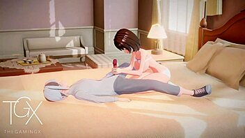 anime hentai futanari sex games sexy girl blowjob cowgirl anal in different positions 😈