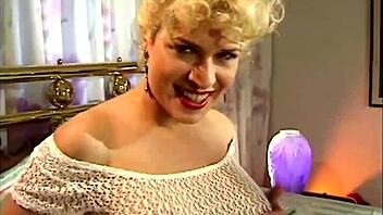 I-I love watching my hairy wife masturbate with toys, she's such a blonde babe!