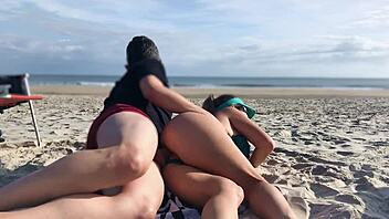 Unexpected Anal in Public, Milf Wasn’t Ready for This Monster Cock Creampie!