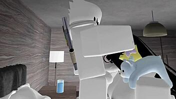 Roblox condo ghosts fuck wildly in hentai anime