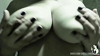 Trailer shows Lays Lopes teasing with vibrator and big breasts.