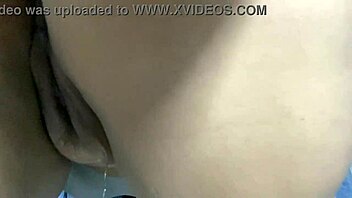 Beautiful Latina stepmother shows her big cans while washing dishes