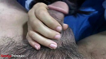 Female doctor examines patient's dick with handjob and blowjob