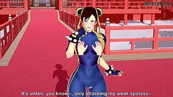 Chun-Li Blowjob And Fucking Pov