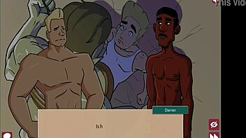 Come to the queen's brothel and get snu snu from the busty orc in this hentai game part 9.