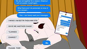 I watch Toriel's cute animation