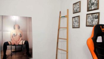 Merce Palau Camgirl from Palaustudio Shows Off Big Mature Tits on Webcam