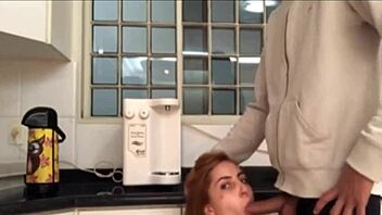 naughty delivery guy tricks customer with card issue