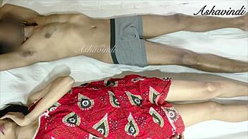 Desi wife cheats with hardcore cowgirl fuck after morning fingering