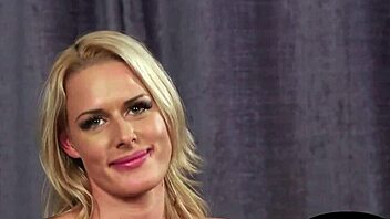 busty british milf gets jizzed on face