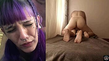 Alt Submissive Bitch Weeps During Intense Anal Pounding