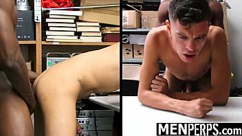 Did the shoplifting suspect obey the gay officer's kinky demands at MenPerps?