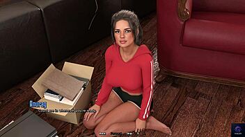 3D animated porn featuring curvy teens and big tits