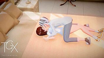 anime hentai futanari sex games sexy girl blowjob cowgirl anal in different positions 😈