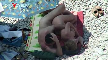 mature couple fucking on beach?