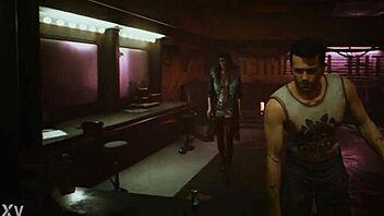 Evelyn Parker in Wild Hammer Club Sex Scene from Cyberpunk 2077