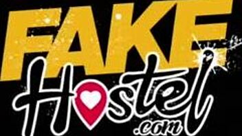 Wet Pussy Trapped Under Bed in Fake Hostel