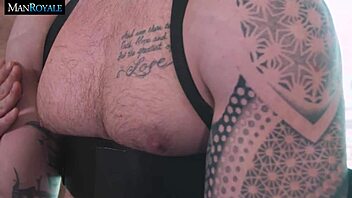 Jackson rams Brad's tight ass!