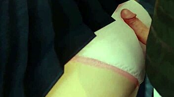 Koharu Gets Bent Over In Train!