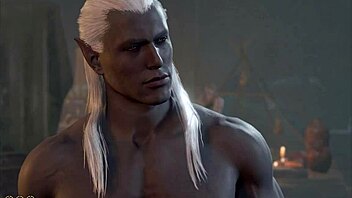 Watch Gale's gay sex scene in Baldur's Gate 3 naked playthrough.