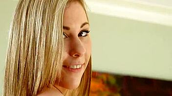 Teen With Perfect Body Sucks Cock Roughly